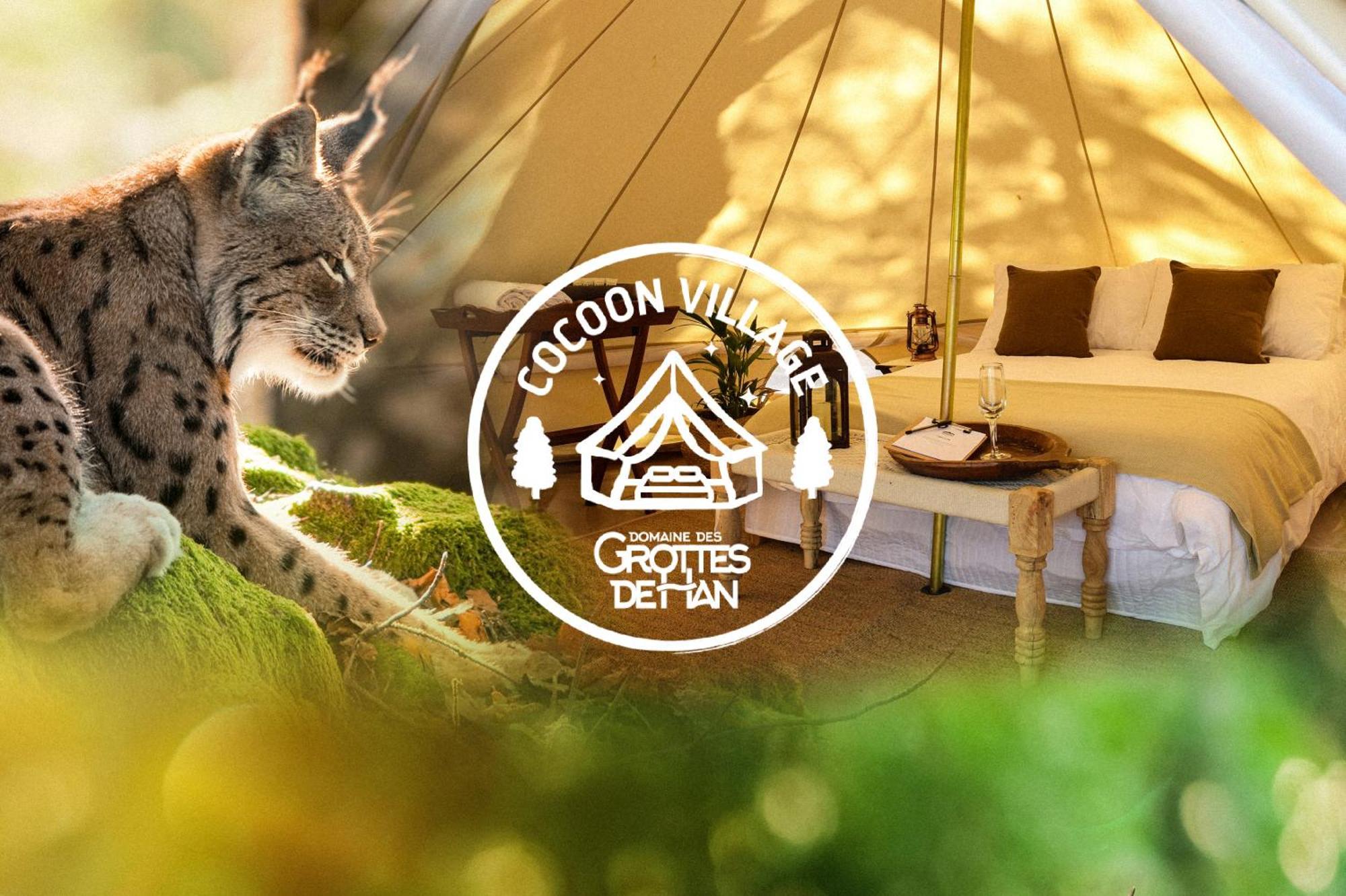 רושפורט Cocoon Village - Glamping - Domaine Des Grottes De Han מראה חיצוני תמונה