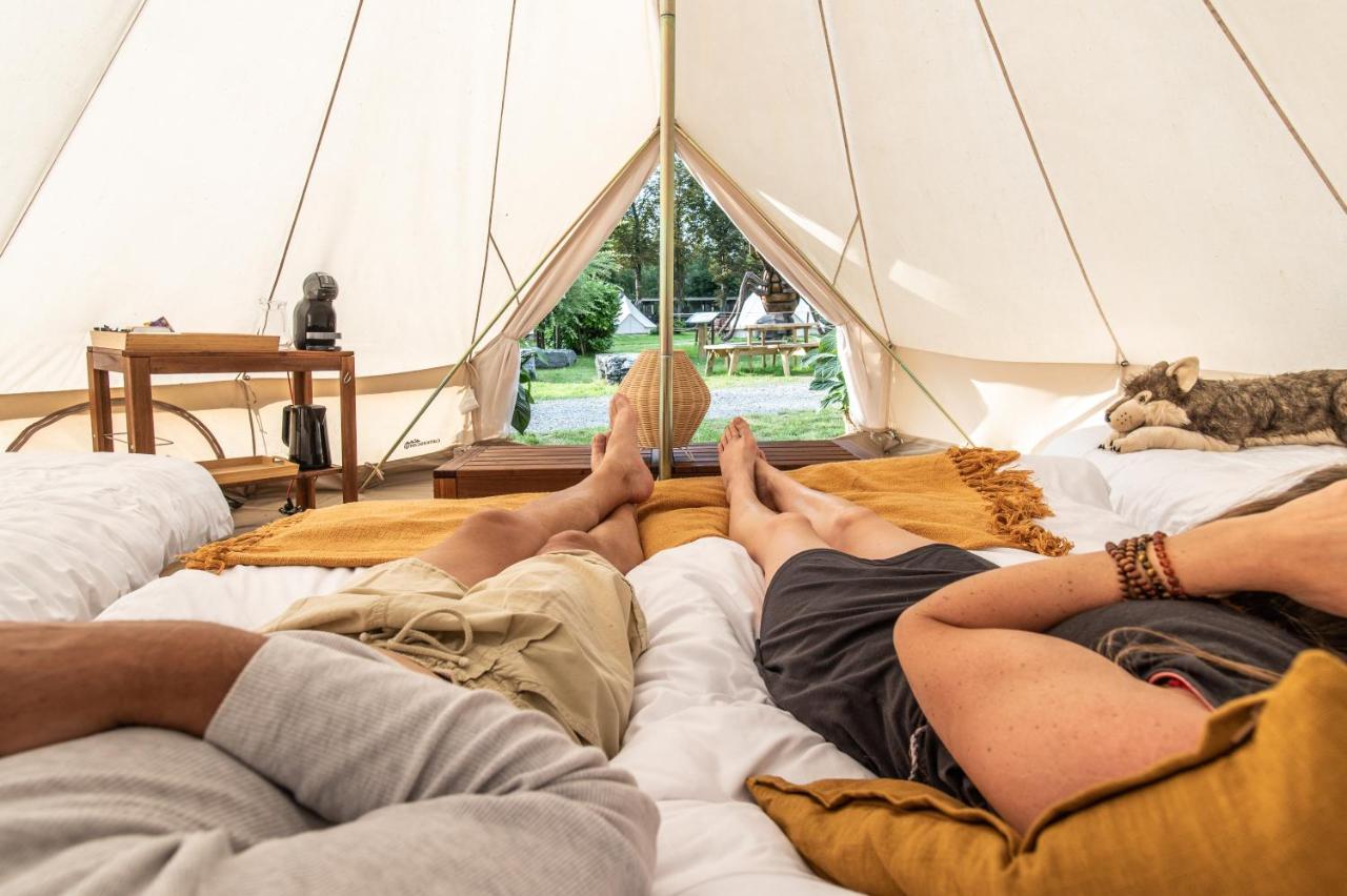 רושפורט Cocoon Village - Glamping - Domaine Des Grottes De Han מראה חיצוני תמונה
